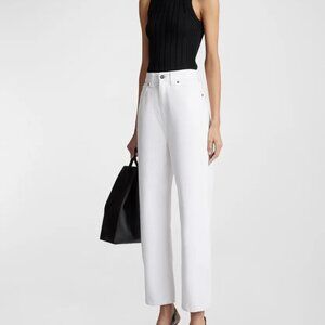 TOTEME Wide-Leg Jeans in White